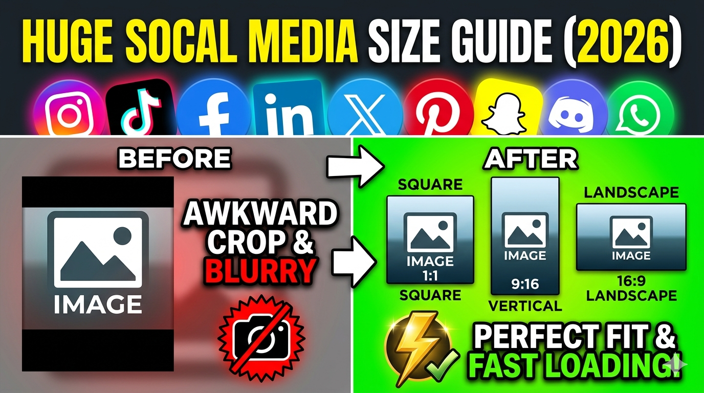Complete Guide to Resizing Images for Social Media Platforms