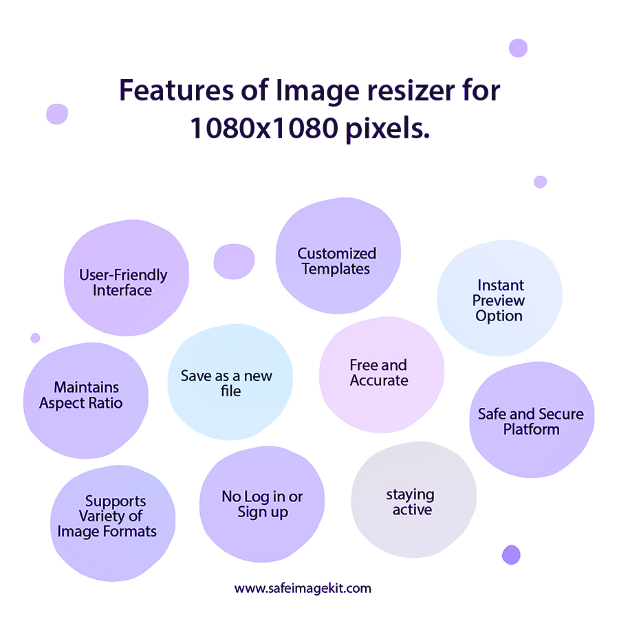 Resize Images to 1080 x 1080 Pixels